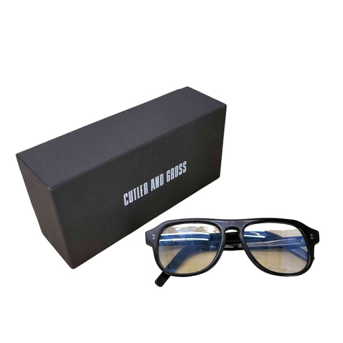 CUTLER AND GROSS  OF LONDON カトラーアンドグロス 0822/2 イタリア製 メガネ 眼鏡 メンズ  53☐17